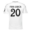 Camisola Real Madrid Fran Garcia 20 Homen Equipamento 1ª 24/25